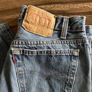 LEVI’S Vintage 501, Button Fly, 31 W 30 L
